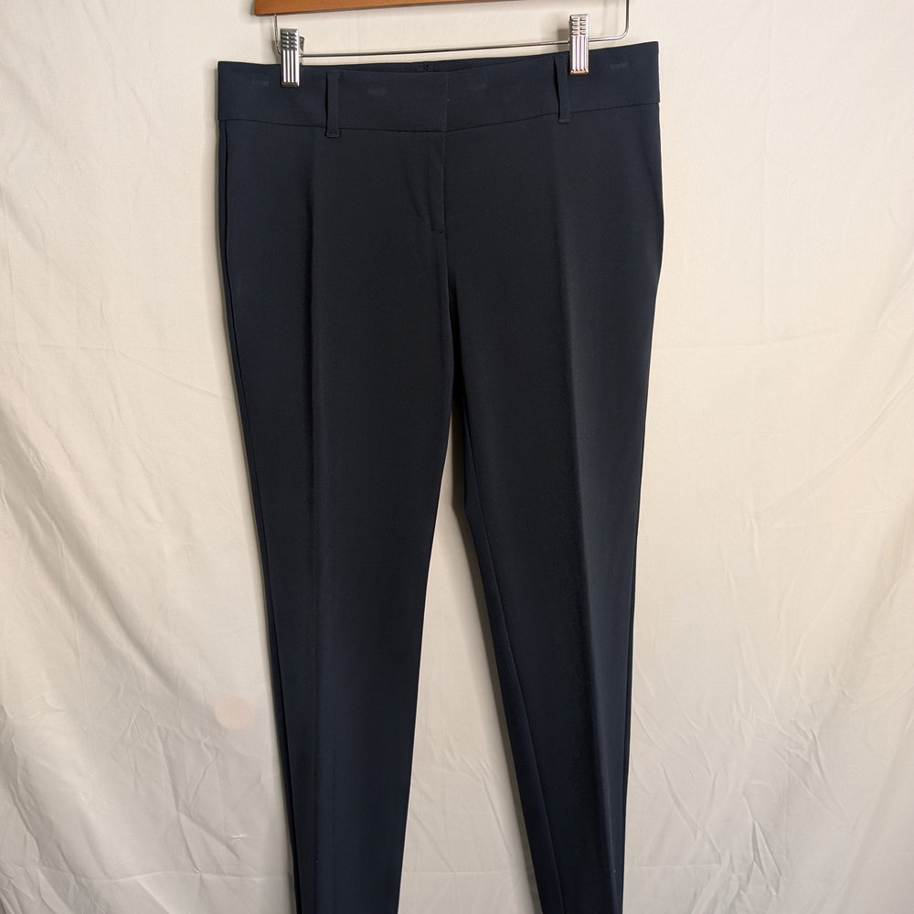 Ann Taylor Navy Slim Ankle Dress Pants – Size 4 (NWT) - Picture 2 of 5